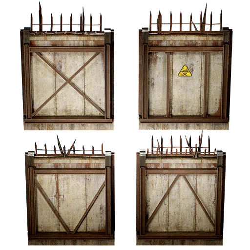 Набор "Составной забор Пустоши"