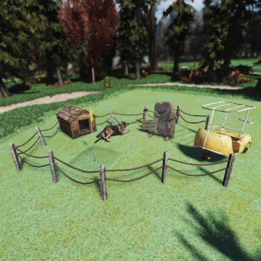 Набор оград из "Дино-парка" - скриншот 1