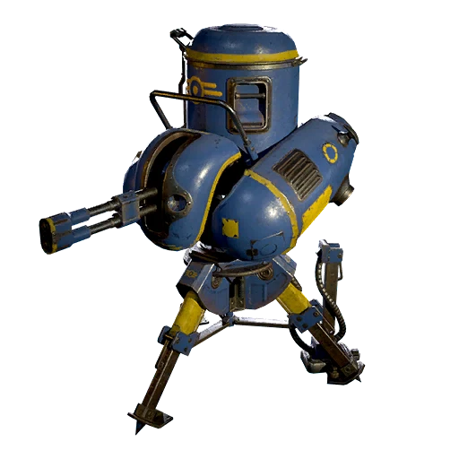 Vault-Tec Machine Gun Turret Set