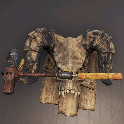 Deathclaw Skull Weapon Rack - скриншот 1
