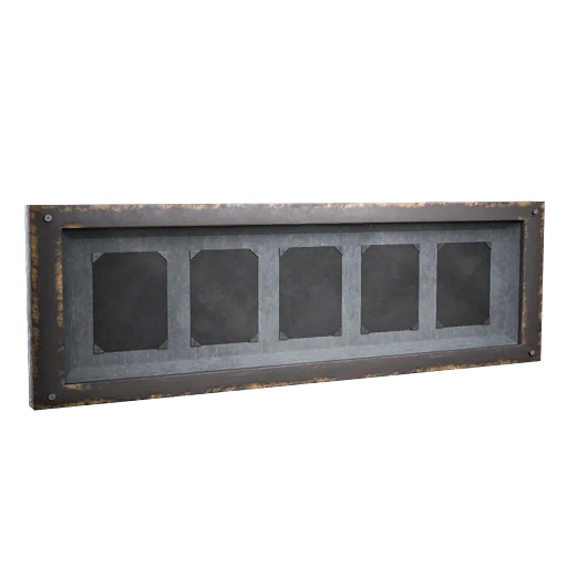 Framed Magazine Display (5 Slots)