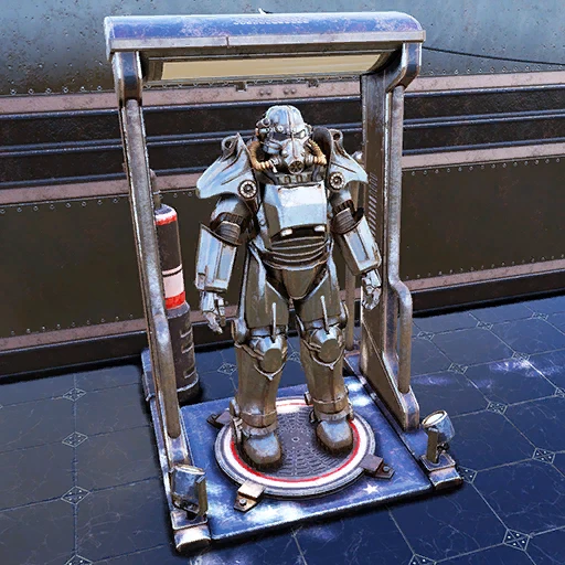 Fallout 76 Display Racks Демонстрационный стенд для шасси