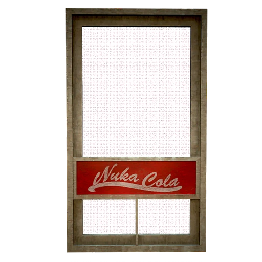 Дверь торгового киоска