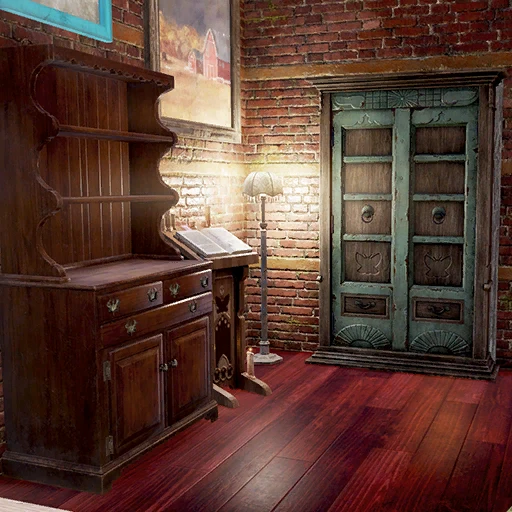 Дверь старинного шкафа - скриншот 1