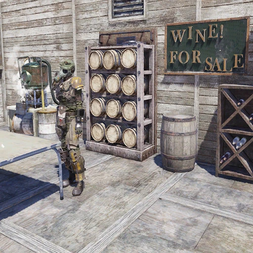 Дверь "Дубовые бочки" - скриншот 1