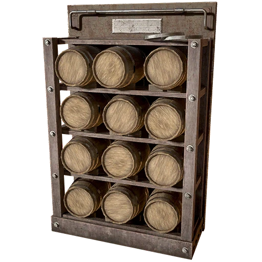 Дверь "Дубовые бочки"