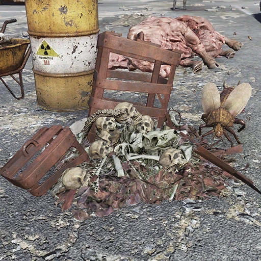 Груда черепов рейдеров - скриншот 1