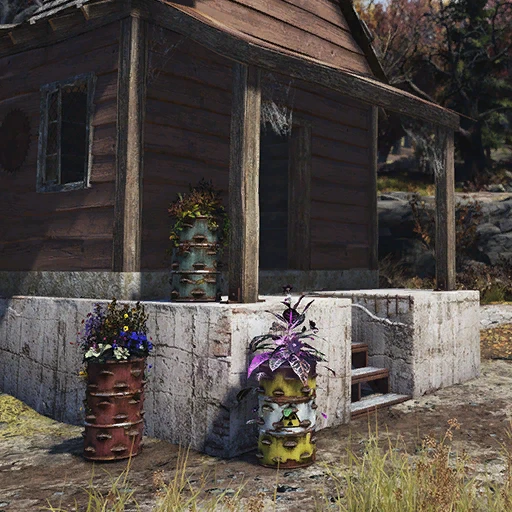 Blasted Barrel Plant Set - скриншот 1