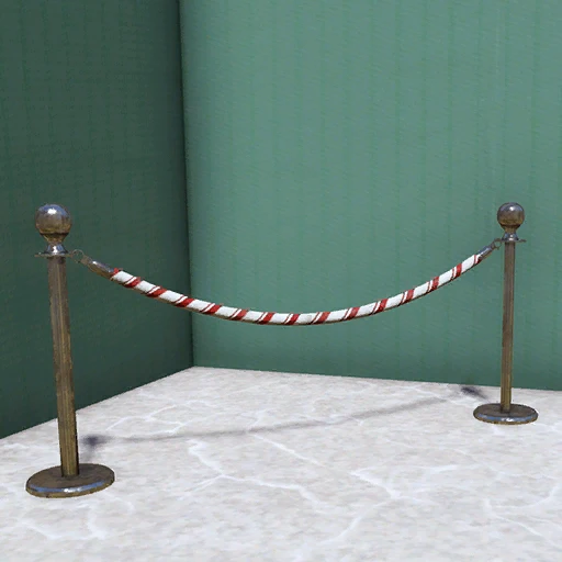 Candy Cane Velvet Ropes - скриншот из магазина 1