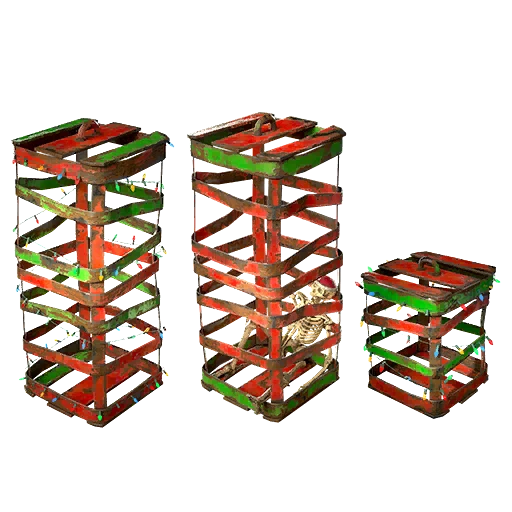 Christmas Raider Cages