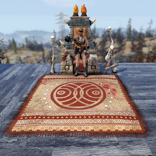 Fallout 76 Rug Племенной ковер Грогнака | Fallout 76