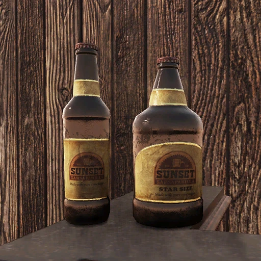 Груда бутылок "Сансет саспариллы" - скриншот 1