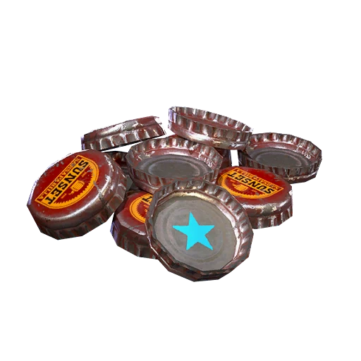 Куча крышек "Сансет саспариллы"