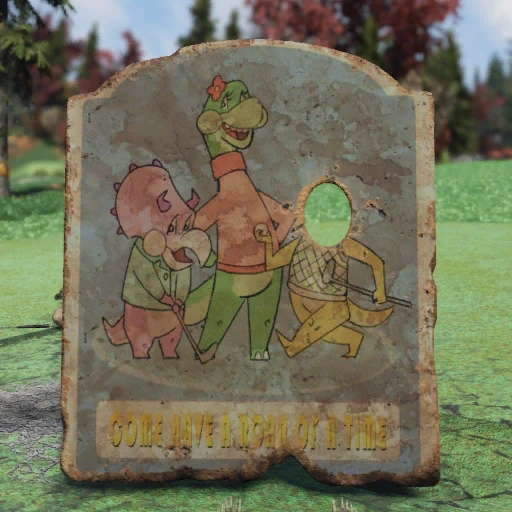 Dino Peaks Photo Board Cutout - скриншот 1