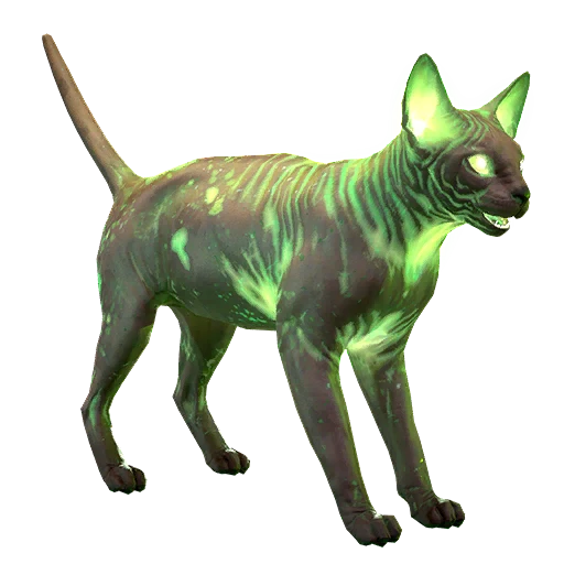 Светящаяся кошка