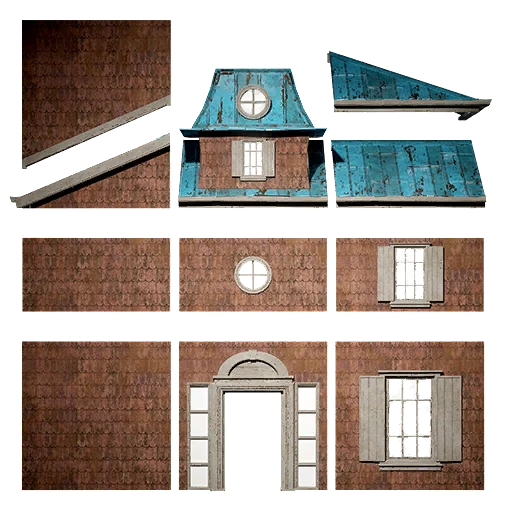 Набор "Красная черепица"