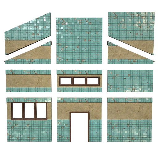 Комплект "Заброшенная клиника"