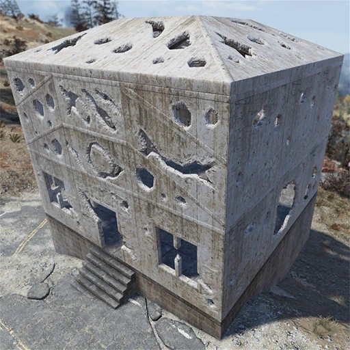 Изъеденный бетонный набор - скриншот 1