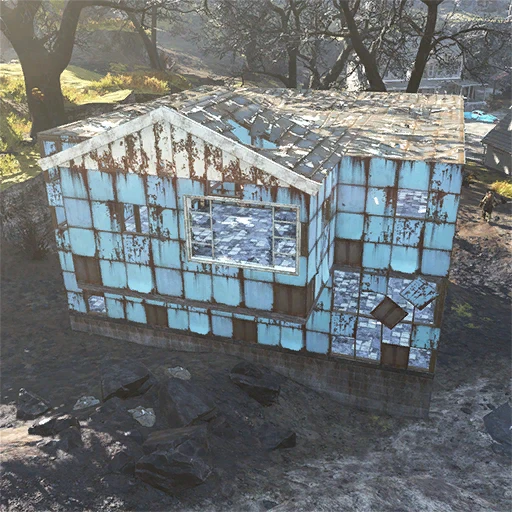 Комплект "Разрушенный дом будущего" для C.A.M.P. - скриншот 1