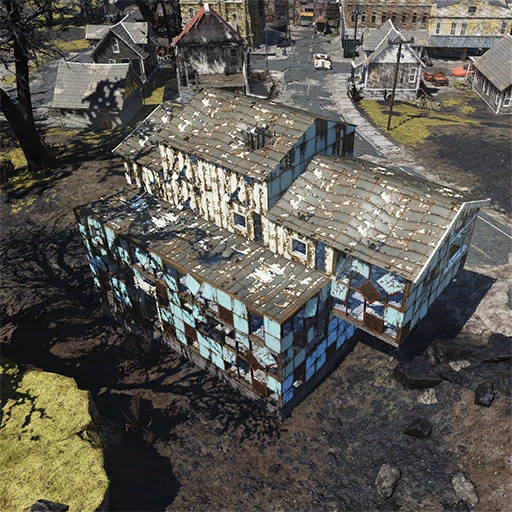 Комплект "Разрушенный дом будущего" для C.A.M.P. - скриншот 3