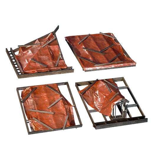 Набор "Оранжевая брезентовая крыша"