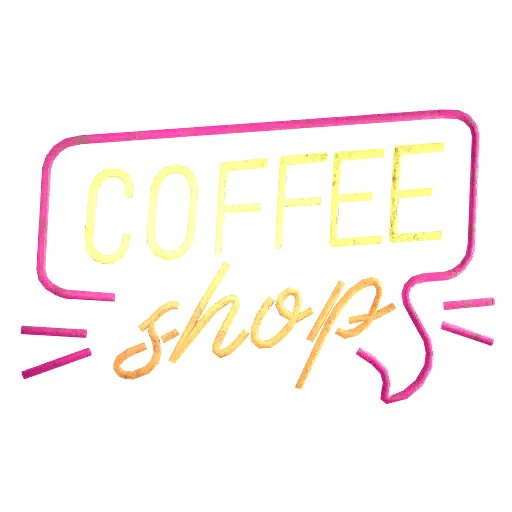 Coffee Shop Neon Sign