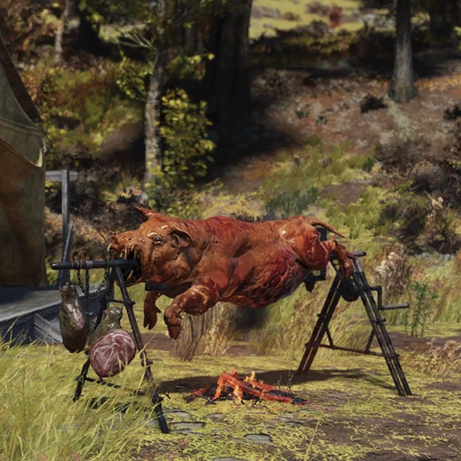 Пункт приготовления пищи — вертел для радкабана - скриншот 1