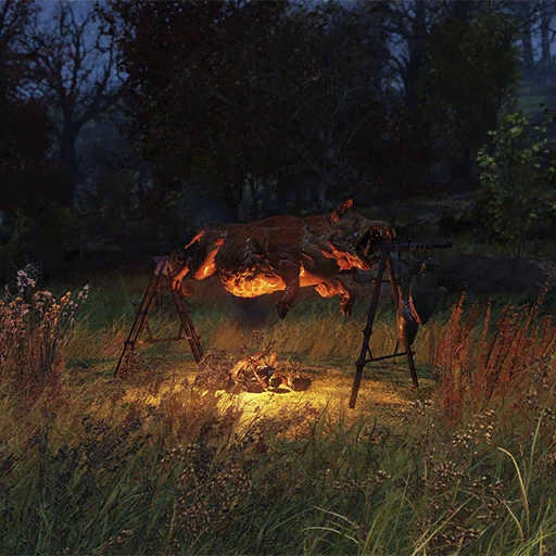 Пункт приготовления пищи — вертел для радкабана - скриншот 2