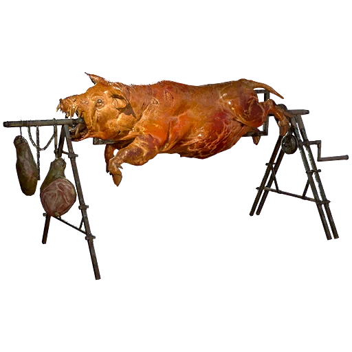 Пункт приготовления пищи — вертел для радкабана