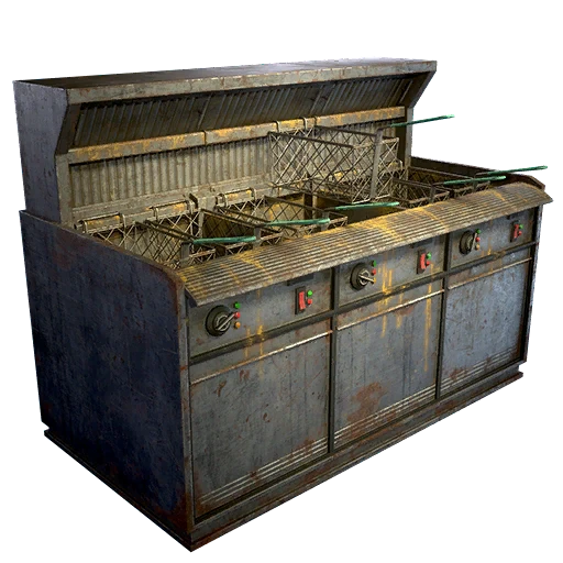 Slocum's Joe Donut Fryer Cooking Station