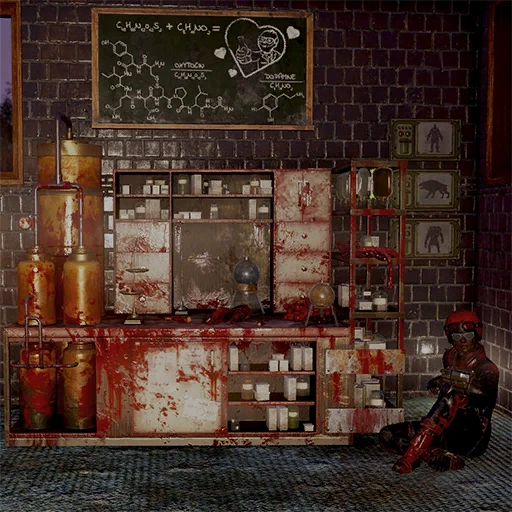 Bloodstained Chemistry Workstation - скриншот 2