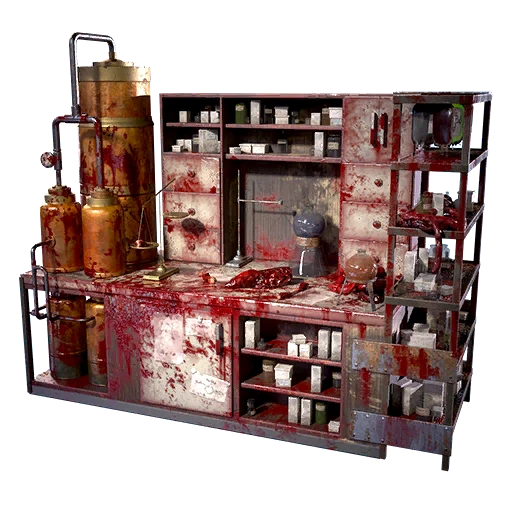 Bloodstained Chemistry Workstation