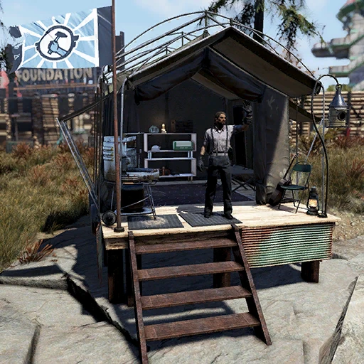 Палатка для выживания поселенца - скриншот 1