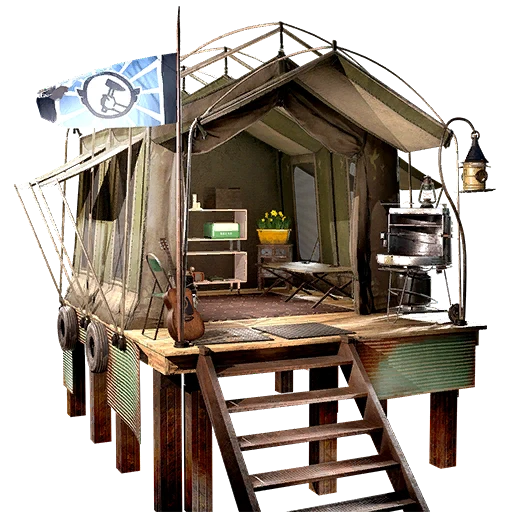 Палатка для выживания поселенца