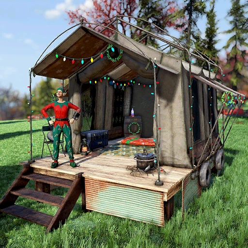 Праздничная палатка для выживания - скриншот 1