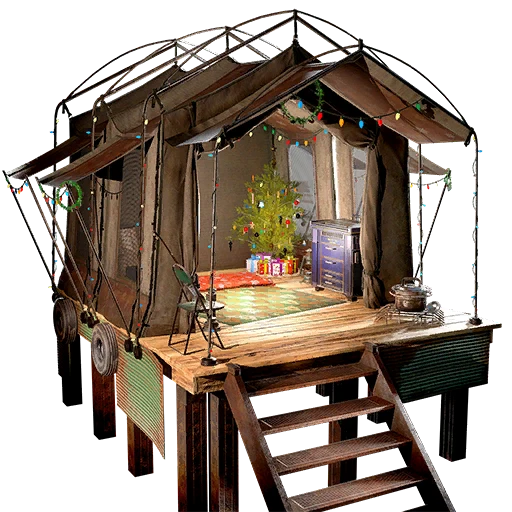 Праздничная палатка для выживания