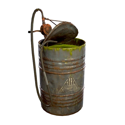 Бочка с токсичной жижей