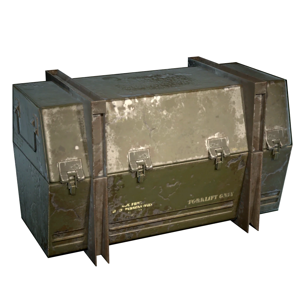 Шкаф для боеприпасов "Ящик с "Толстяком"