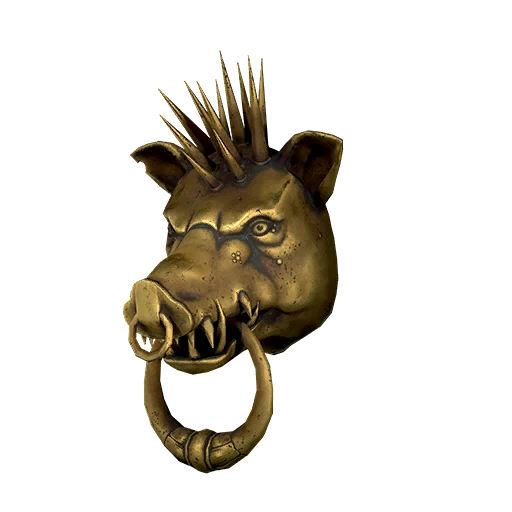 Дверной молоток "Кабан"