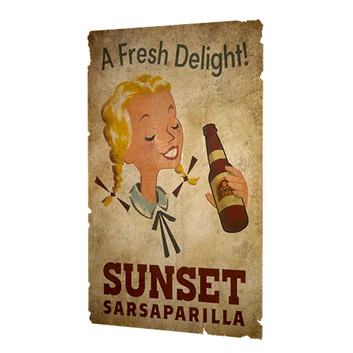 Плакат "Освежающее удовольствие!"