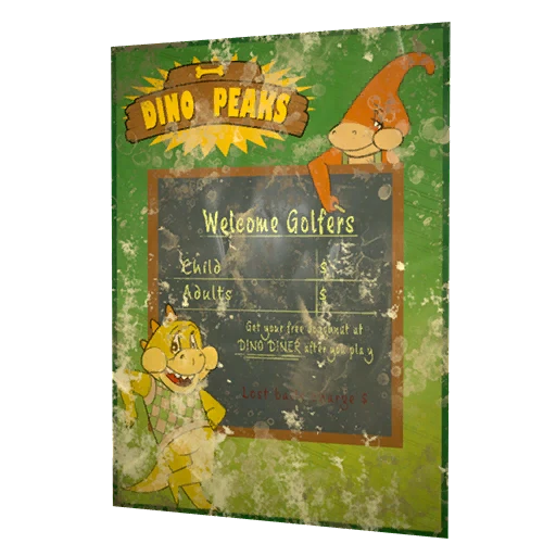 Информационная доска из "Дино-парка"