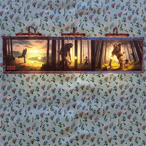 Framed Appalachia Under Siege Wall Art - скриншот 1