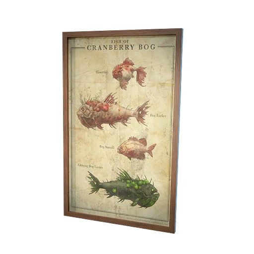 Fish of Appalachia: Cranberry Bog Poster