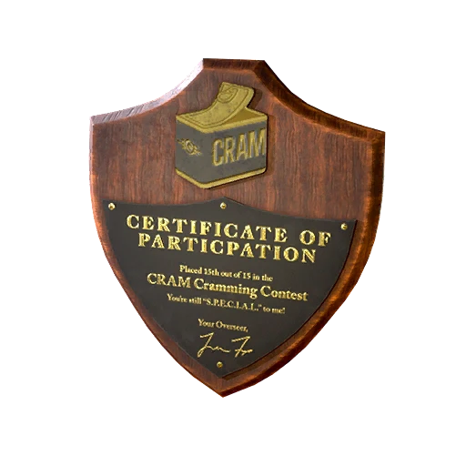 Participation Certificate