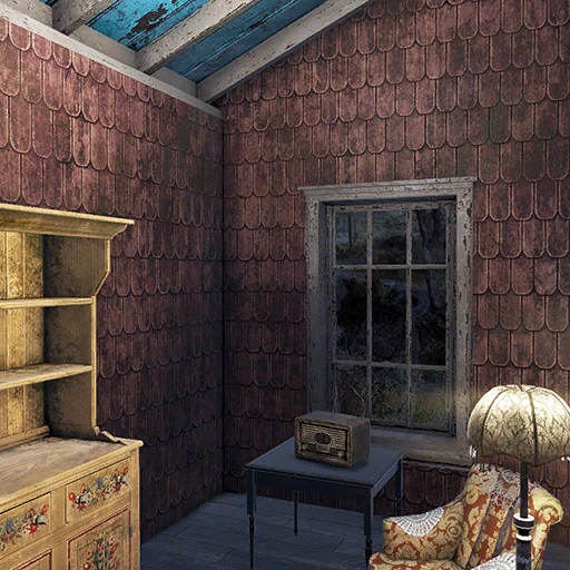 Обои "Красная черепица" - скриншот 2