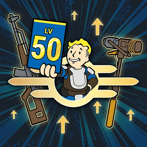 Повышение уровня персонажа до 50-го