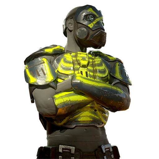 Радиевая окраска брони скаута