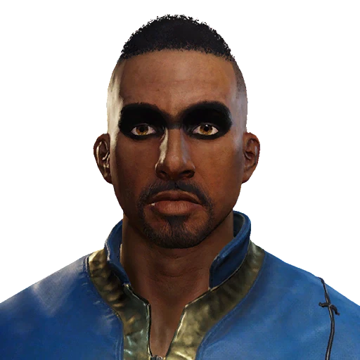 Грим "Черные глаза"