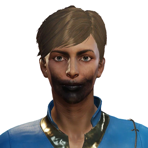 Грим "Грязь на губах"