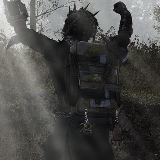 Брелок для рюкзака "Маска минотавра для Фастнахта" - скриншот 1